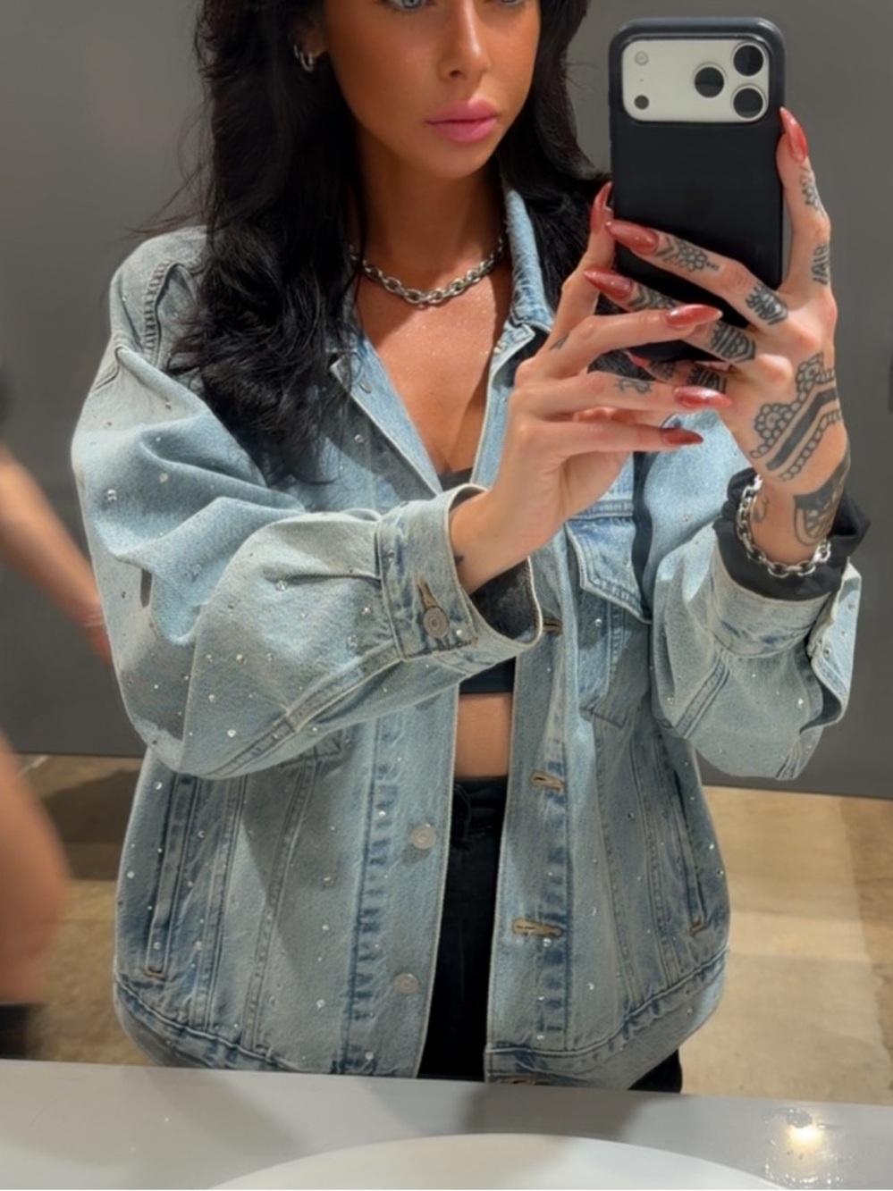 Diamond levis jacket